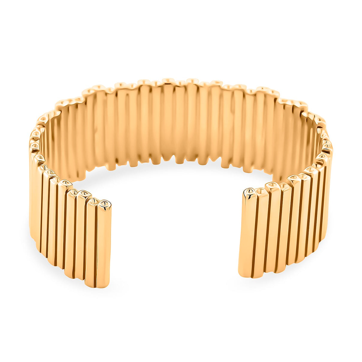 Designer Style Cuff Bangle in Yellow Gold Plated 8244409 5