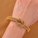 Designer Inspired Cuff Knot Bangle (Size 7.5)