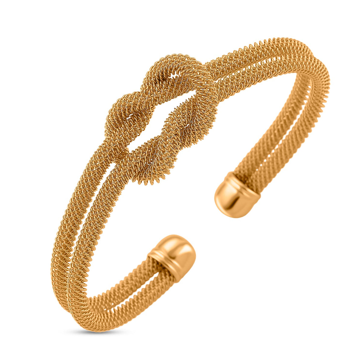 Designer Inspired Cuff Knot Bangle (Size 7.5) 8215327 4