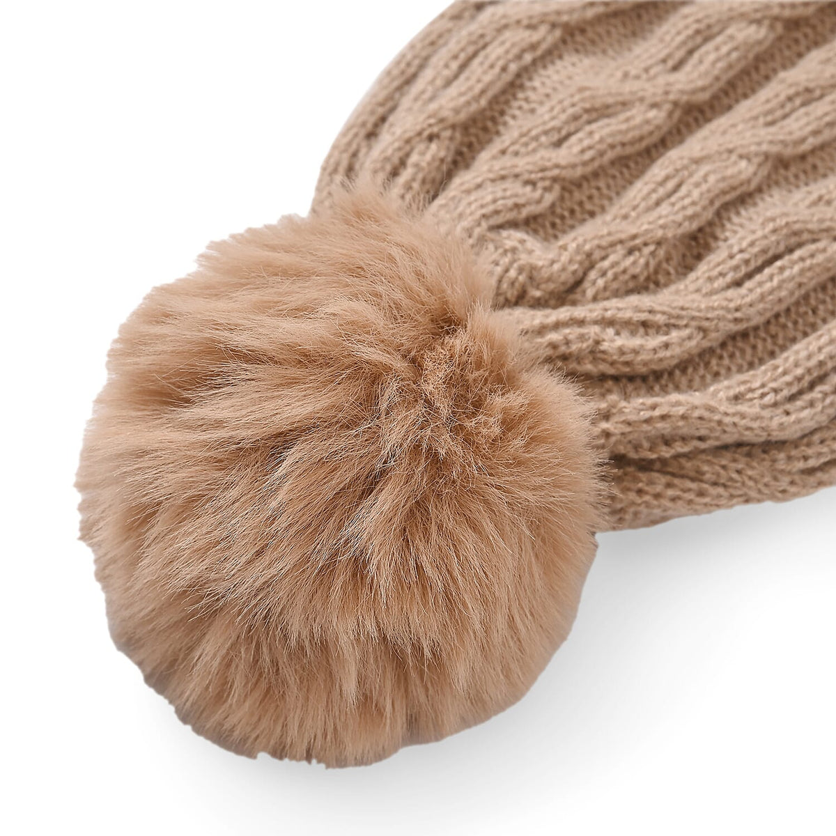 Cuff Beanie - Brown V32698108 10