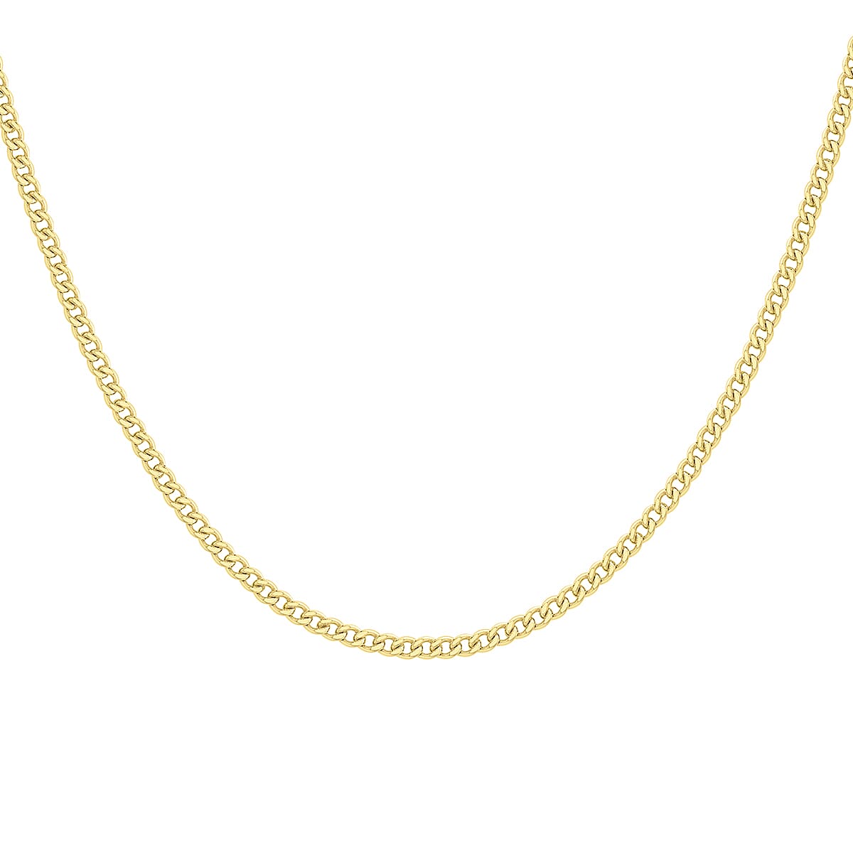 Curb Chain 20 Inch in 9K Yellow Gold 7576468 2