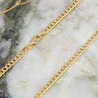 9K Yellow Gold  Chain (Size - 22),  Gold Wt. 7.6 Gms
