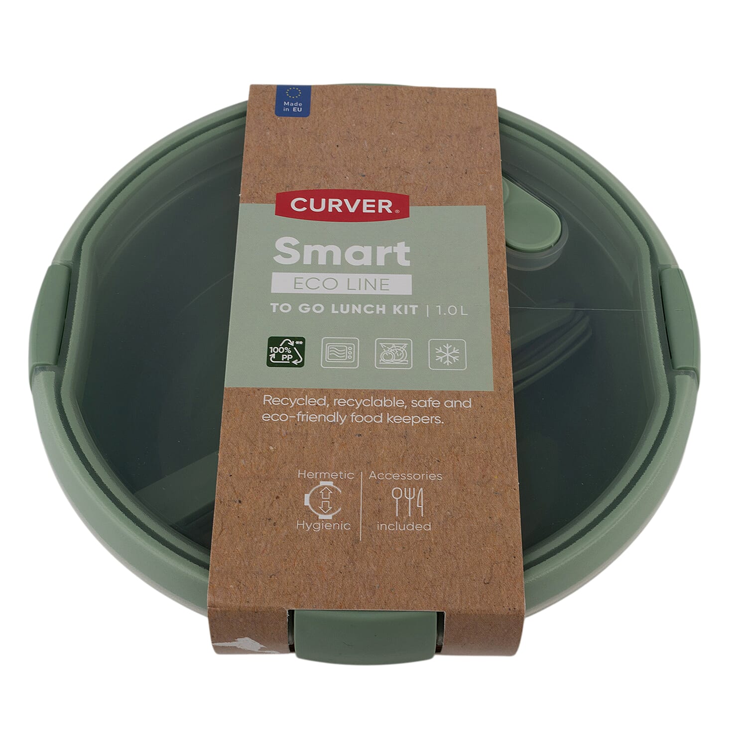 Curver Lunch to Go Kit With Cutlery 1.0L 8132424 0