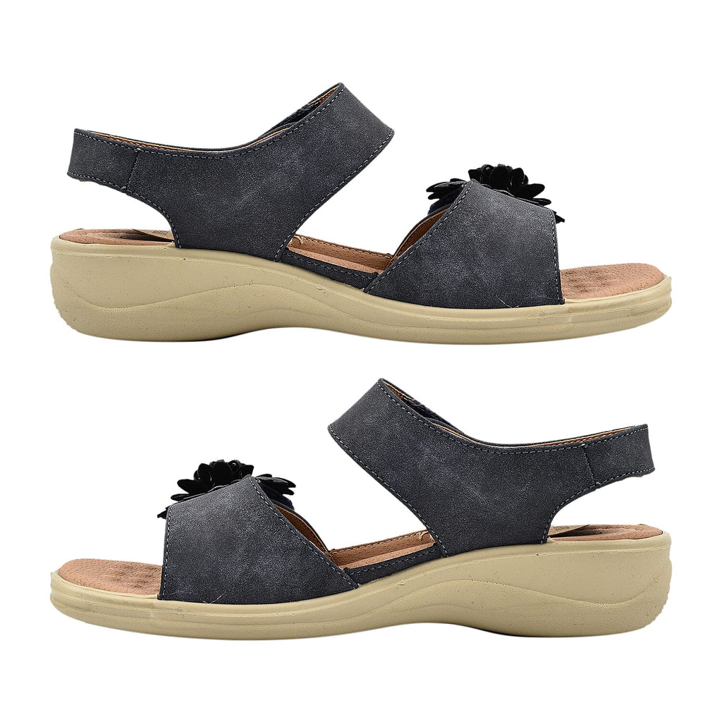 Ladies Sandal (Size 5) - Navy