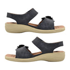 Ladies Sandal (Size 5) - Navy