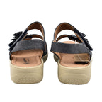 Ladies Sandal (Size 5) - Navy
