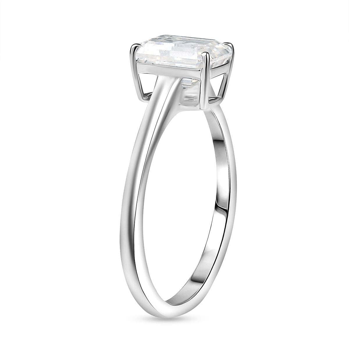 Customer Special Order 9K White Gold Moissanite Ring 1.85 Ct. 8057399 3