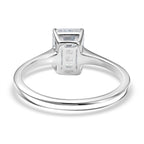 Customer Special Order 9K White Gold Moissanite Ring 1.85 Ct.