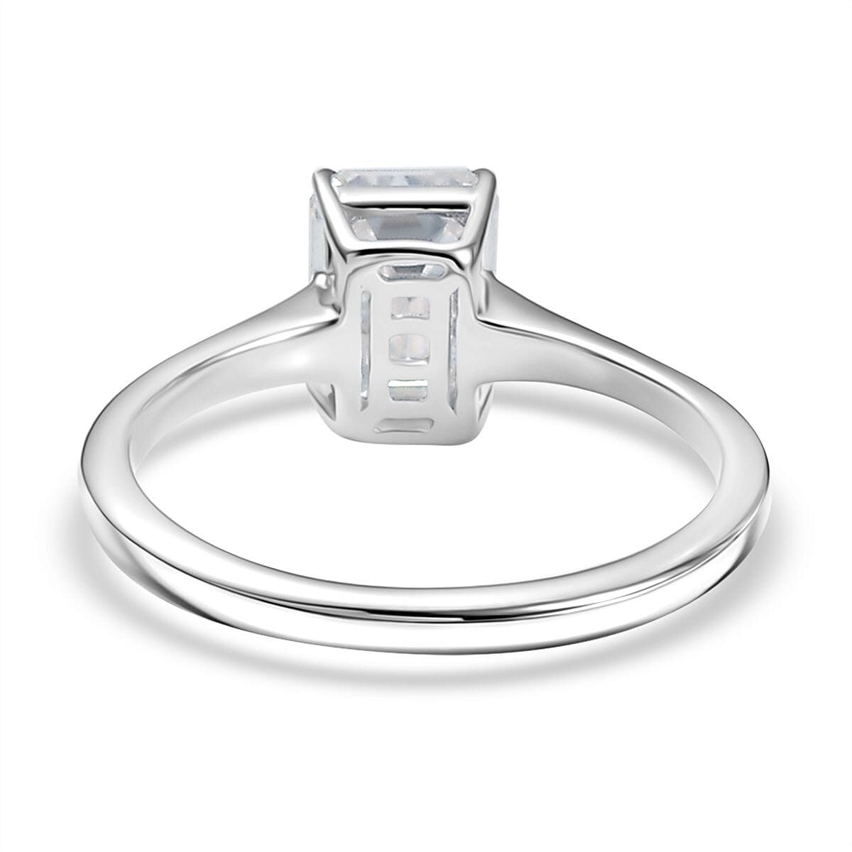 Customer Special Order 9K White Gold Moissanite Ring 1.85 Ct. 8057399 4