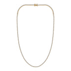 Customer Special Order IGI Certified Iliana18K Yellow Gold  (SI-G-H) White Diamond Tennis Necklace (Size -18) 5.00 Ct