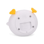 Cute Duck Silicone Color-Changing Rechargeable Night Light - Yellow & White