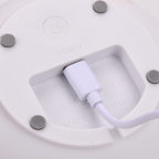 Cute Duck Silicone Color-Changing Rechargeable Night Light - Yellow & White
