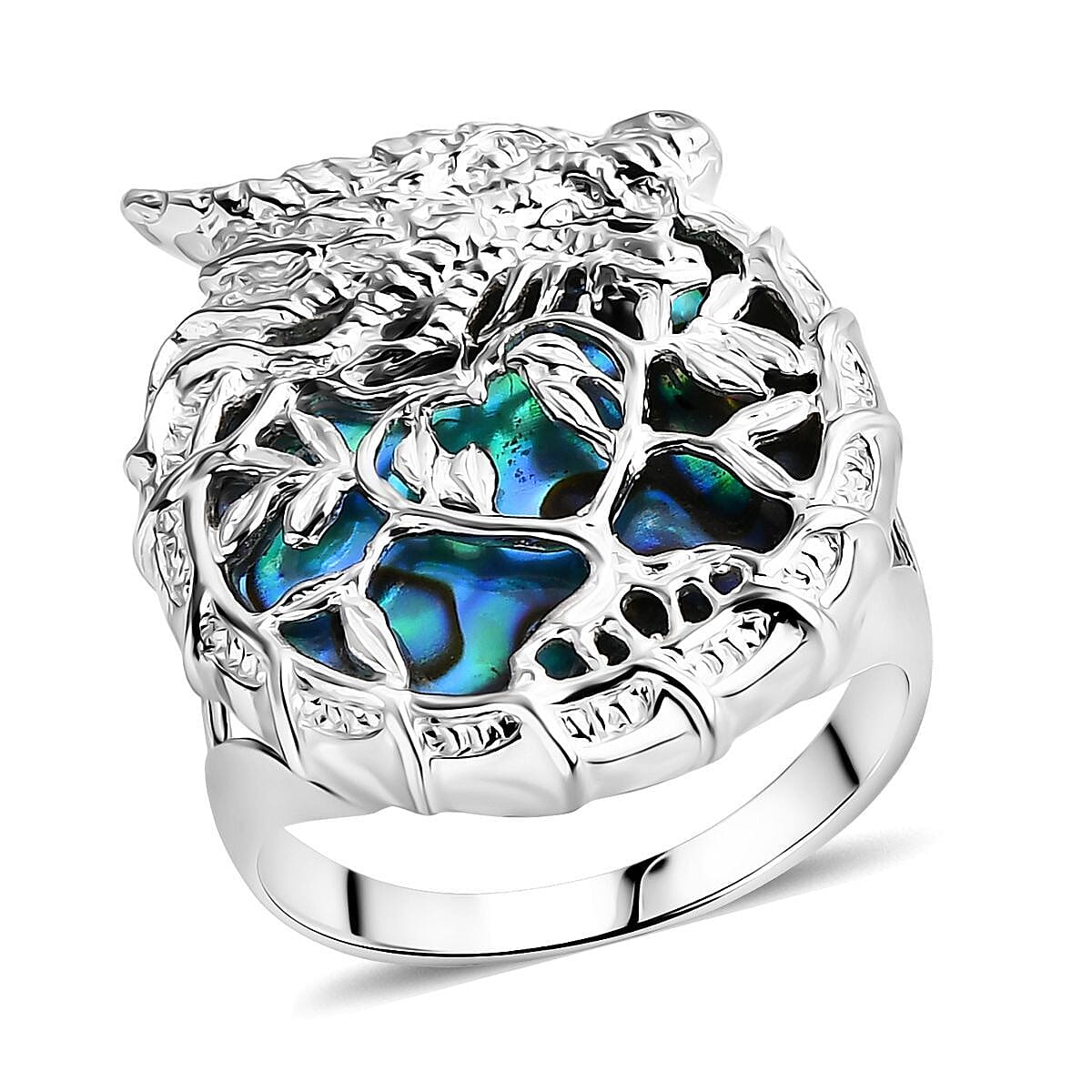 D'Joy Abalone Shell Ring in Sterling Silver 4.97 Ct. 8285797 0