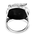 D'Joy Abalone Shell Ring in Sterling Silver 4.97 Ct.