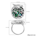 D'Joy Abalone Shell Ring in Sterling Silver 4.97 Ct.