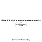 D'Joy - Boulder Opal White Zircon Cluster Bracelet (Size - 7) with GB Lock Box in Rhodium Overlay Sterling Silver 12.82 Ct.
