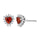 Fire Opal Earrings