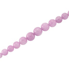 Rare Find- Natural Kunzite Necklace (Size - 20) with Magnetic Lock in Rhodium Overlay Sterling Silver 270.00 Ct.