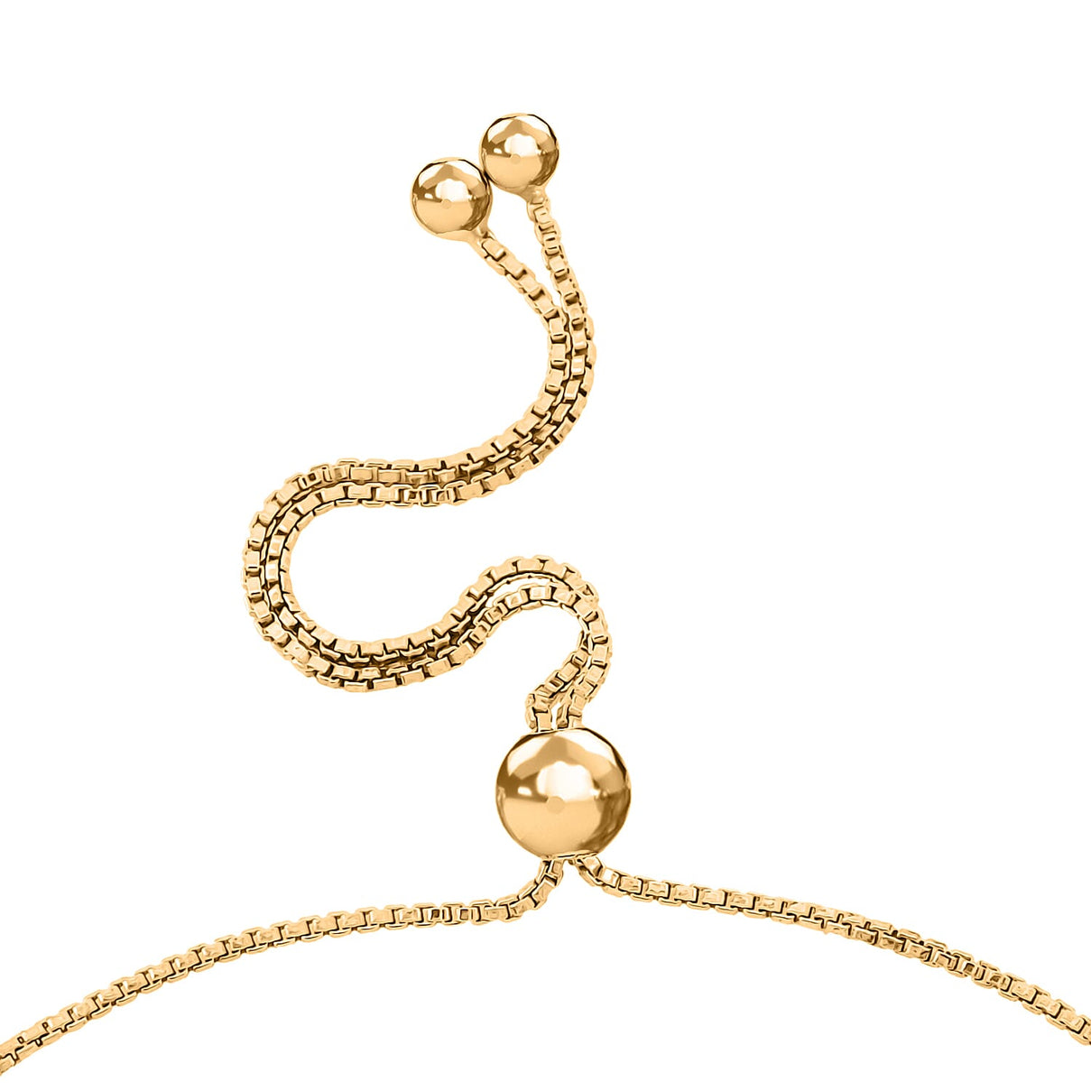 D'Joy - Moissanite Adjustable Chain Bracelet (Size - 10.5) in Yellow Gold Plated Sterling Silver 3.12 Ct. 8561885 4