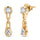 Moissanite Dangle Earrings