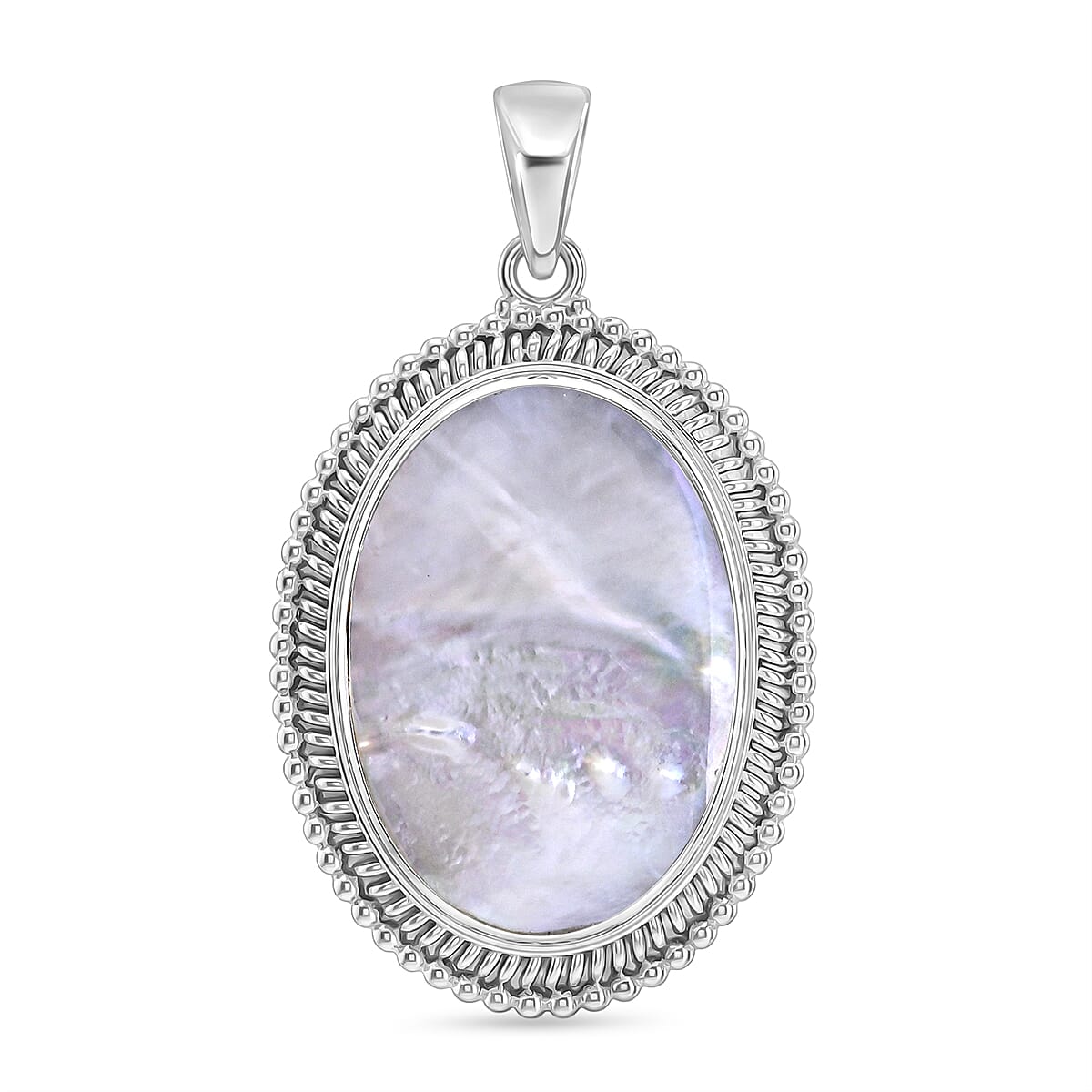 D'Joy Mother Of Pearl Pendant in Sterling Silver 9.28 Ct. 8261426 0