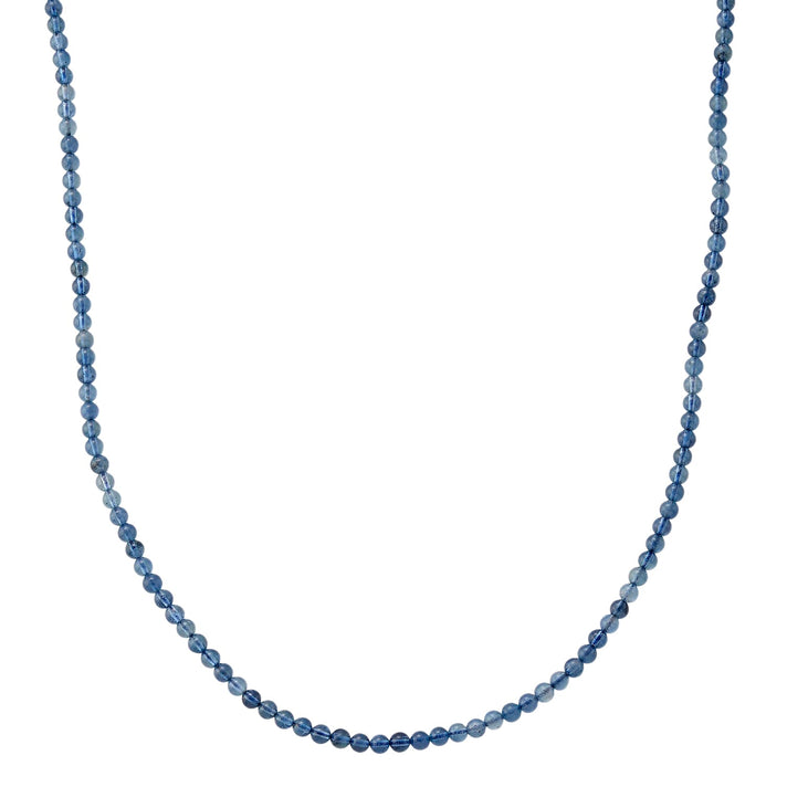 One Time Deal- Santamaria Aquamarine Necklace (Size - 20-2 Ext)  in Rhodium Overlay Sterling Silver 60.00 Ct. 8556526 1