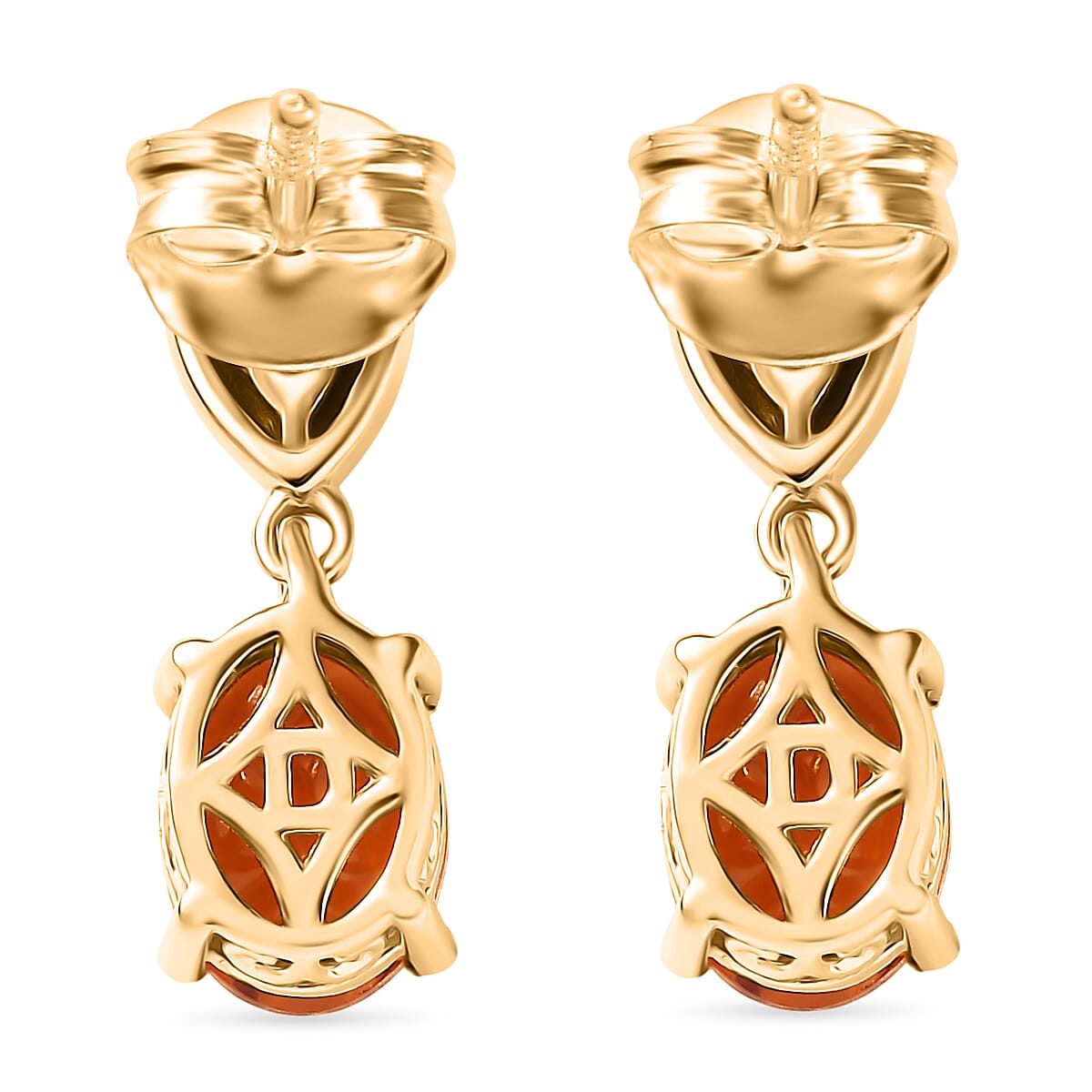 D'Joy Serra Gaucha Citrine Dangling Earring Sterling Silver 2.37 Ct. 8282887 4