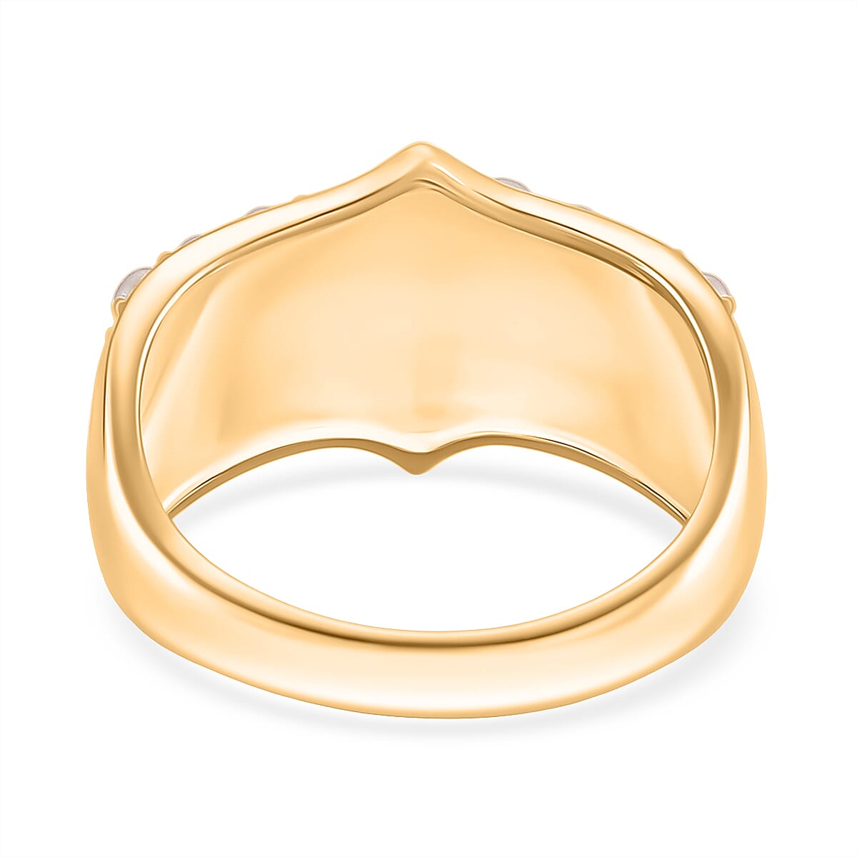 D'Joy Sleeping Beauty Turquoise &amp; Fresh Water Pearl Ring in Yellow Gold Plated Sterling Silver 1.46 Ct. 8274683 4