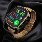 D'Joy 22K Vermeil Yellow Gold Plated Sterling Silver Tulangnaga Chain Smart Watch Bracelet (Size 8.5), Silver Wt. 46.80 Gms.