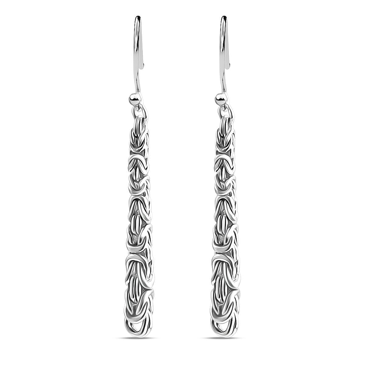 Royal Bali Collection - Sterling Silver Earring with Hook, Silver Wt. 6.30 Gms. 8286475 0
