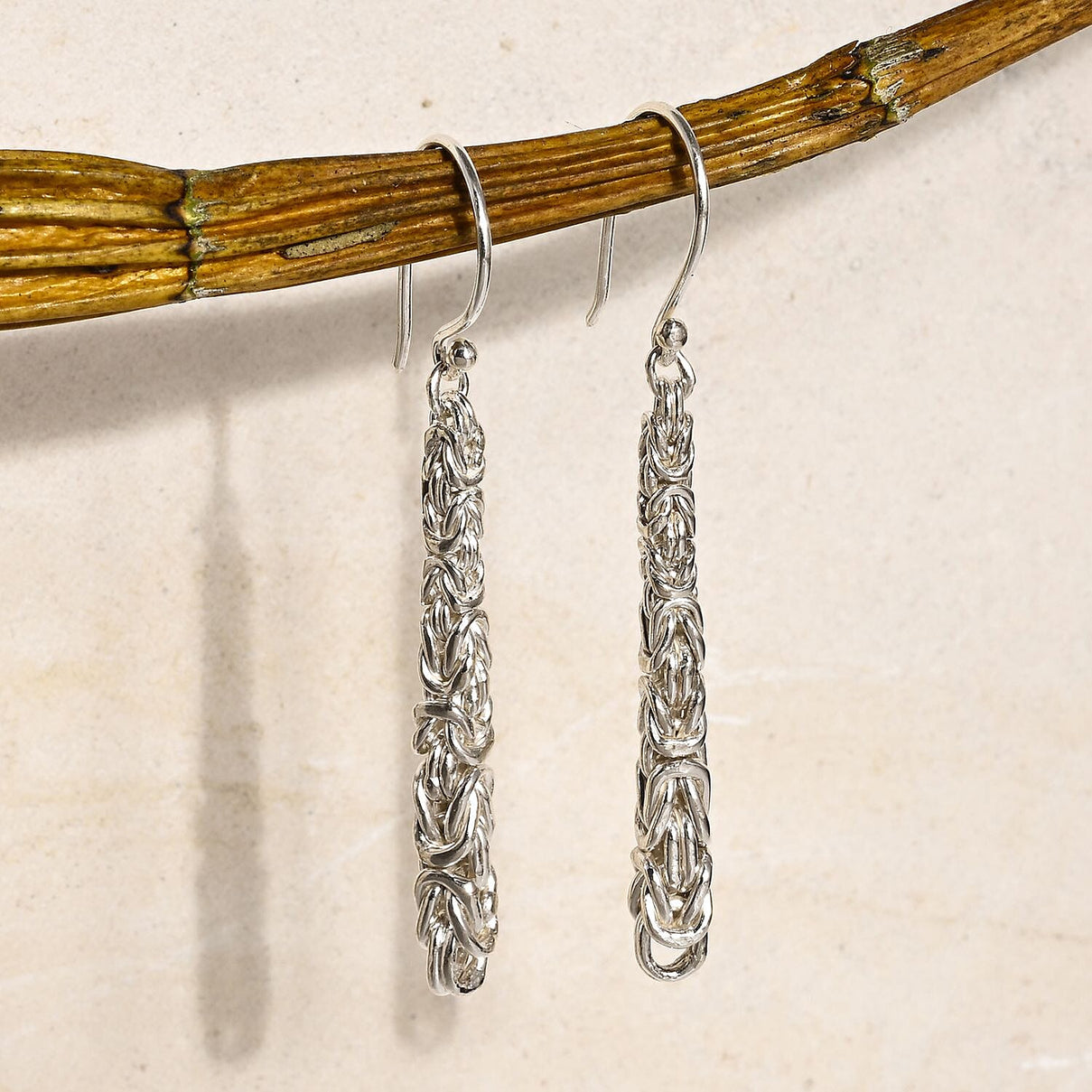 Royal Bali Collection - Sterling Silver Earring with Hook, Silver Wt. 6.30 Gms. 8286475 1