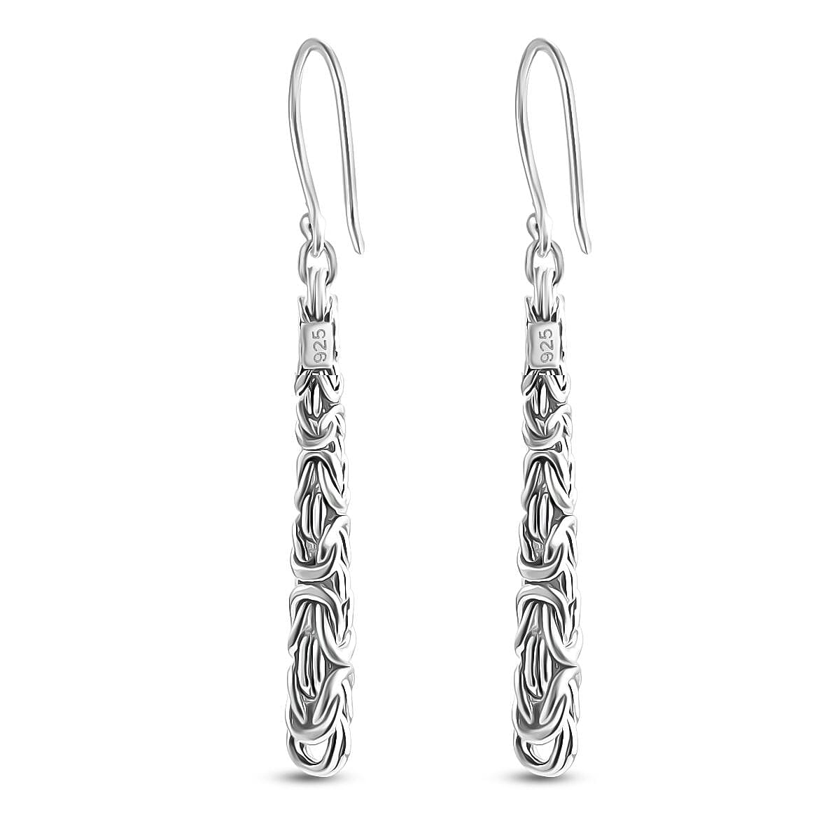 Royal Bali Collection - Sterling Silver Earring with Hook, Silver Wt. 6.30 Gms. 8286475 3
