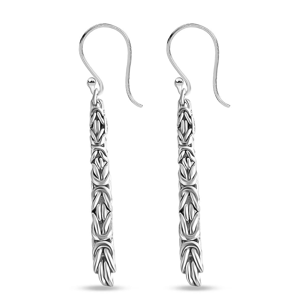 Royal Bali Collection - Sterling Silver Earring with Hook, Silver Wt. 6.30 Gms. 8286475 4