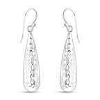 Royal Bali Collection - D'Joy Sterling Silver Earring with Hook, Silver Wt. 8.07 Gms.
