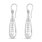 Royal Bali Collection - D'Joy Sterling Silver Earring with Hook, Silver Wt. 8.07 Gms.