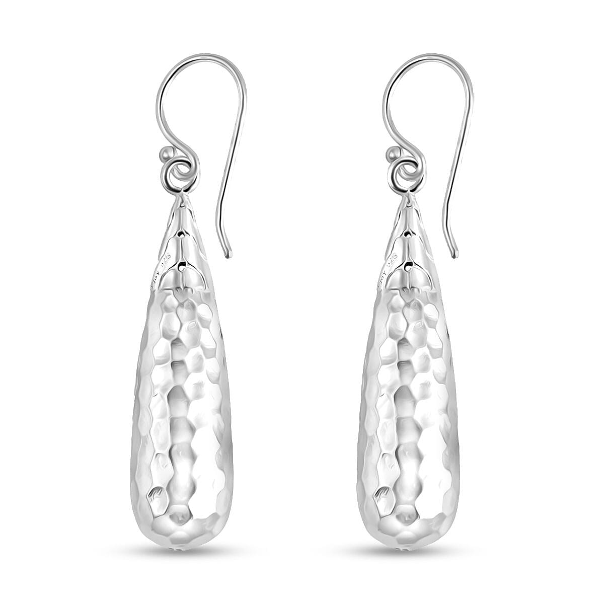 D'Joy Sterling Silver Earring with Hook, Silver Wt. 8.07 Gms. 8286476 3
