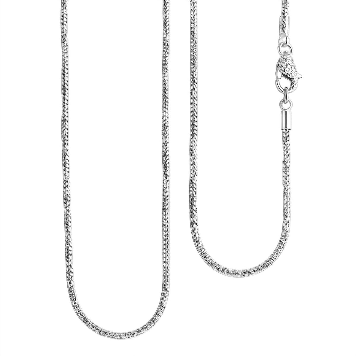 Bali Legacy - Sterling Silver Tulangnaga Necklace (Size 20), Silver Wt. 12.18 Gms. 8261403 0