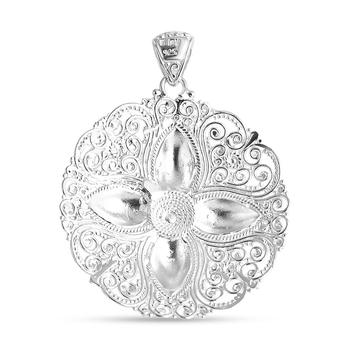 D'Joy Sterling Silver Pendant, Silver Wt. 11.69 Gms. 8285691 4