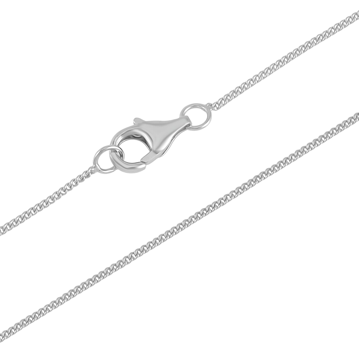 D'Joy White Baroque Pearl Pendant with Chain (Size 18) in Rhodium Overlay Sterling Silver 40.00 Ct. 4197666 5