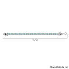 Designer Inspired - Ethiopian Opal & Brown Zircon Cluster Double Panther Bracelet (Size 8) in Rhodium Overlay Sterling Silver 15.92 Ct, Silver Wt. 18.09 Gms.
