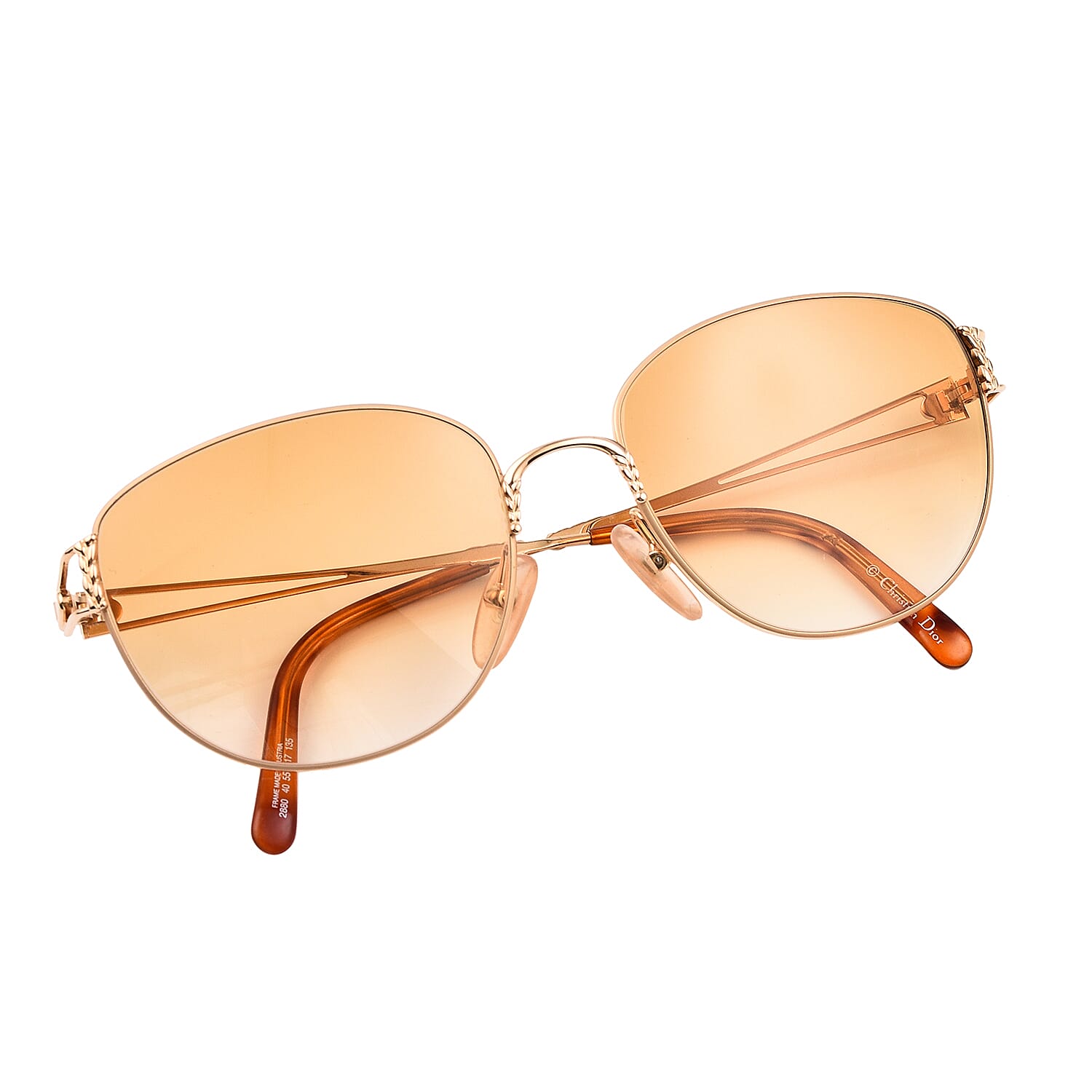 DIOR Cat Eye Sunglasses with Yellow Lenses  - Yellow 8946441 2