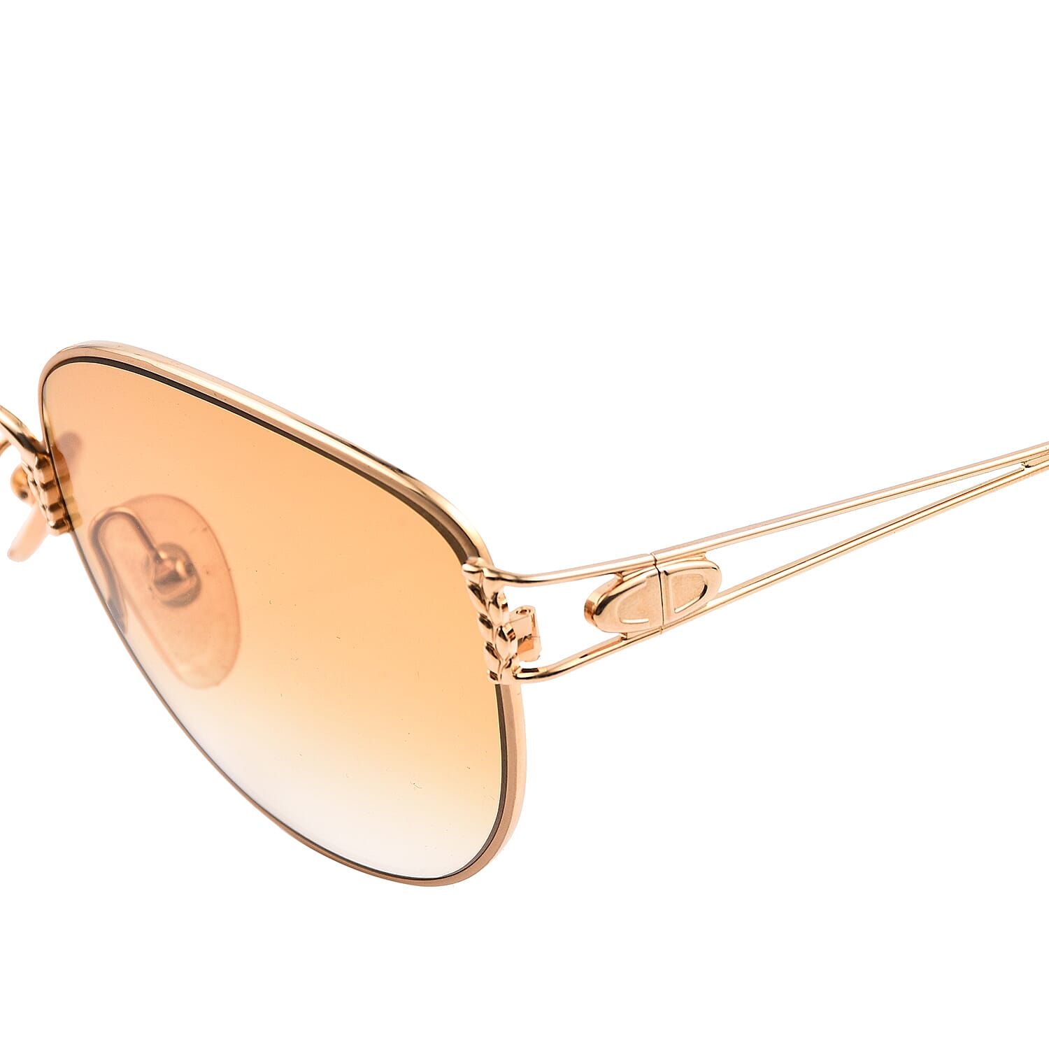 DIOR Cat Eye Sunglasses with Yellow Lenses  - Yellow 8946441 4
