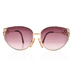 DIOR Ladies Cat Eye Metal Sunglasses - Gold
