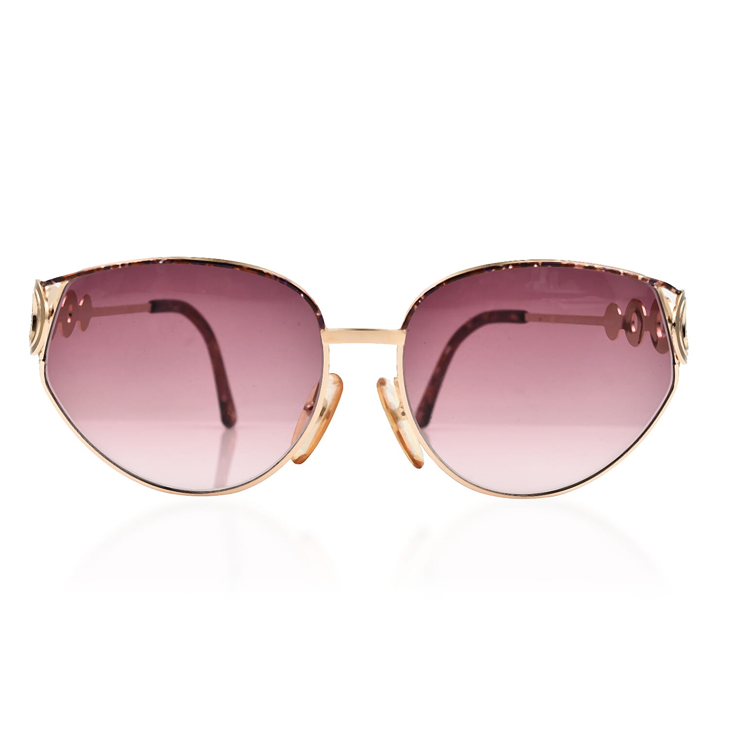 DIOR Ladies Cat Eye Metal Sunglasses - Gold 7777506 0