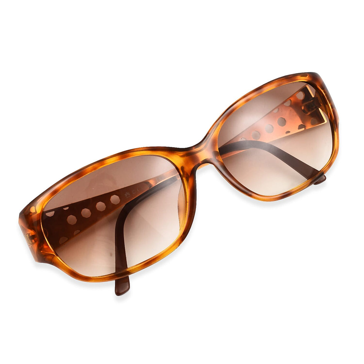 DIOR Ladies Rectangle Sunglasses - GOLD 7546247 3