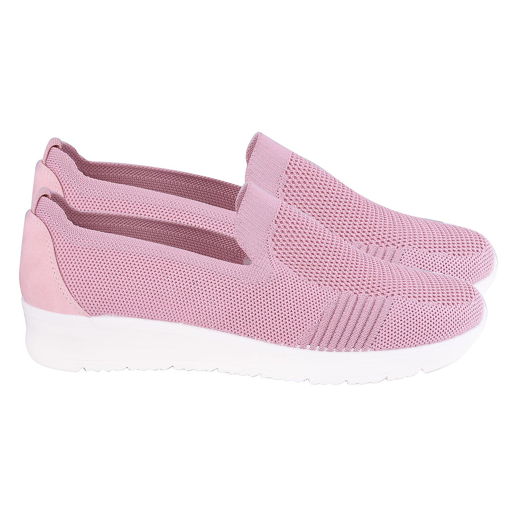 LA MAREY Flexible and Comfortable Women Shoes in Pink (Size 4)