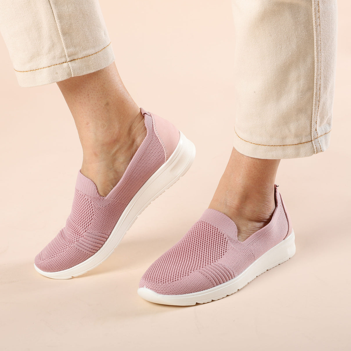 LA MAREY Flexible and Comfortable Women Shoes in Pink 3788227 6