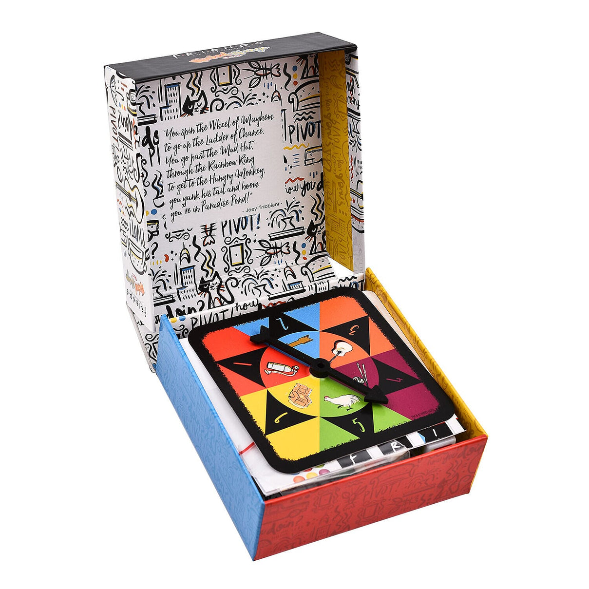 FRIENDS Wicked Wango Quiz Card Game for All Ages Family Game for 2 to 6 Players Based on the Famous Series 7384744 4