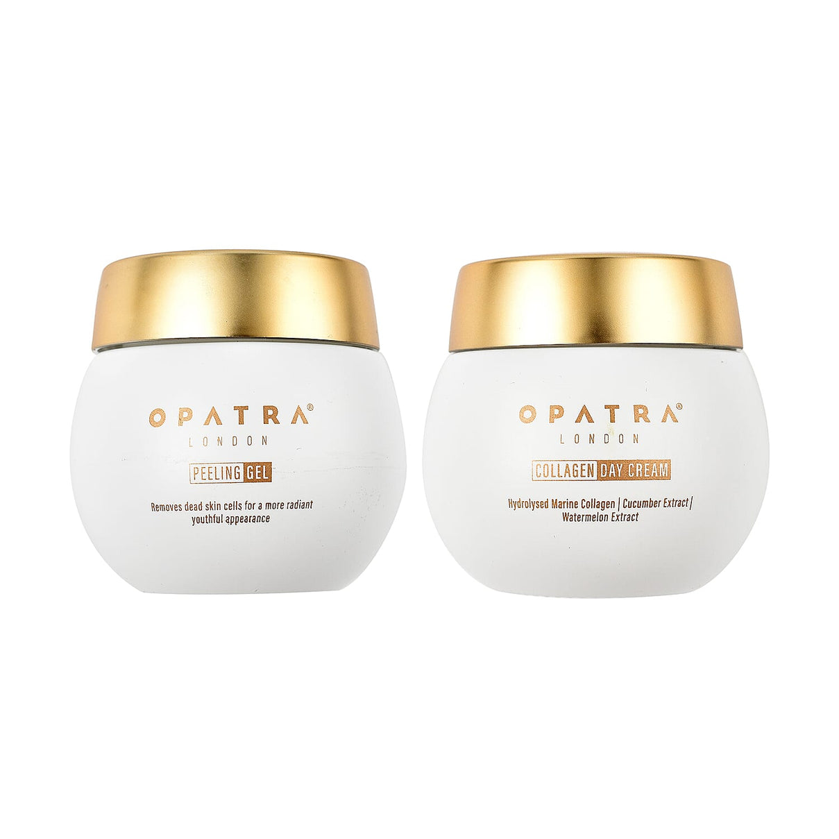 Opatra Go and Glow Set - Collagen Day Cream with Peeling Gel 7744451 0