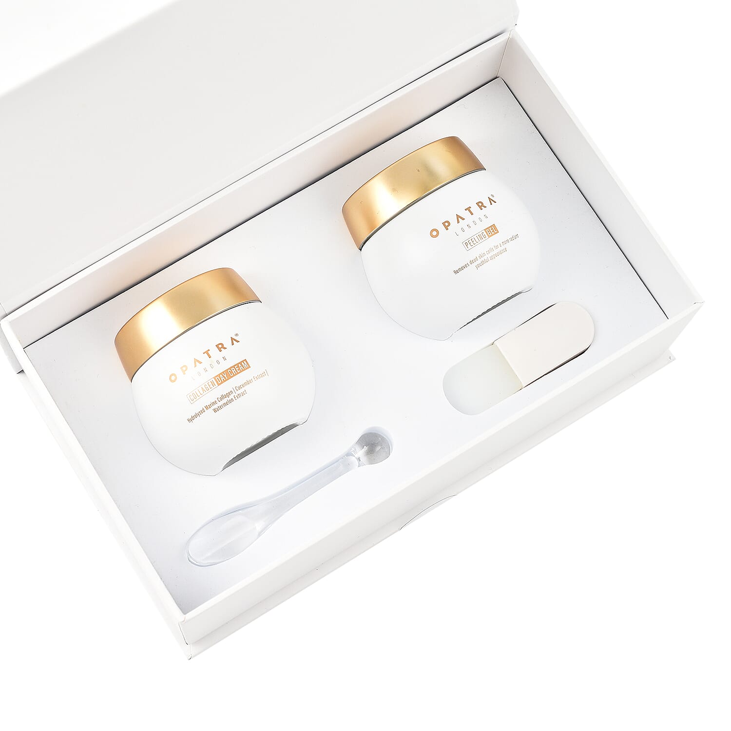 Opatra Go and Glow Set - Collagen Day Cream with Peeling Gel 7744451 9